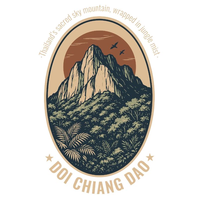 Doi Chiang Dao Berglandschaft