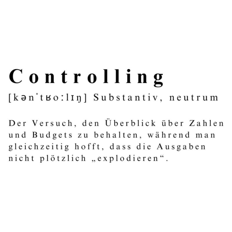 Controlling - der tägliche Budget-Krimi