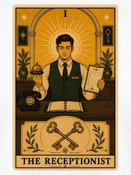 Rezeptionist | Empfang Tarot