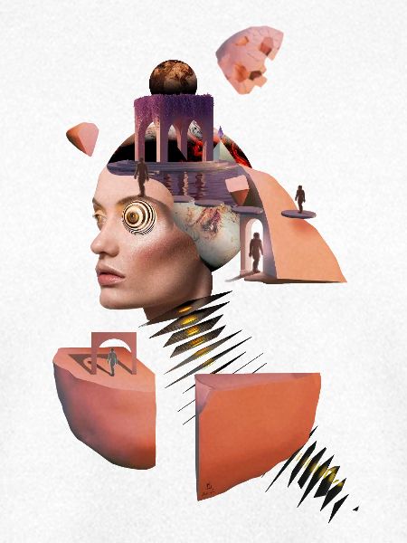 Inner World – Charakteristische Collage