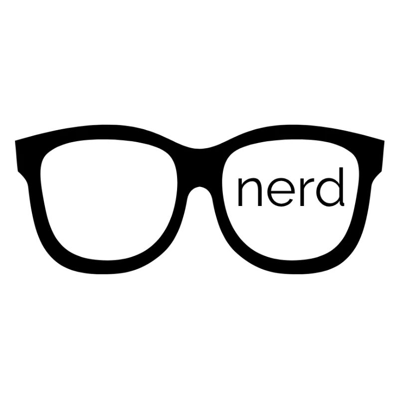 Nerd - Gestalten mit Nerd-Brille!