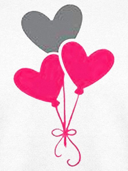 Herz Luftballons Liebe