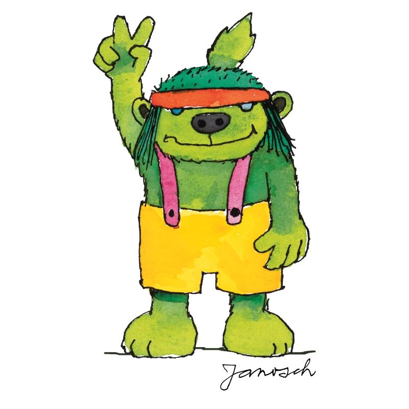 Janosch Emil Ours Vert Paix