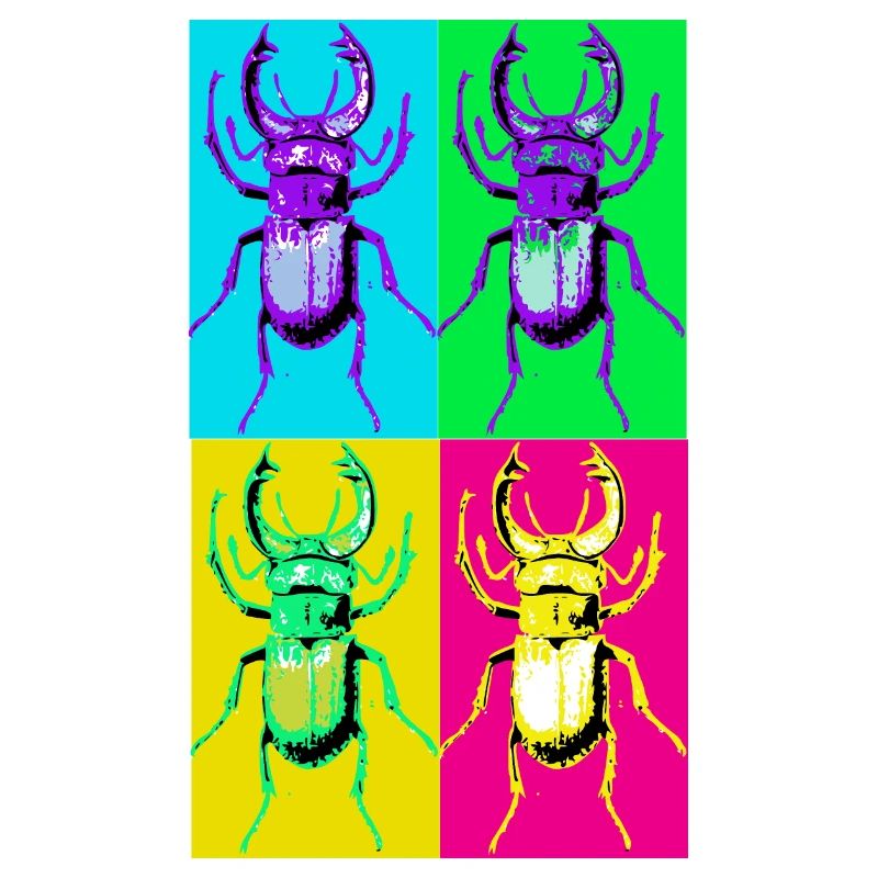 Coleoptera Pop Quadri