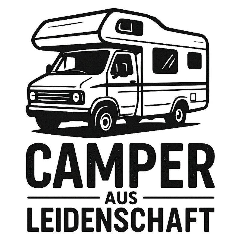 Camper aus Leidenschaft Rückenschild