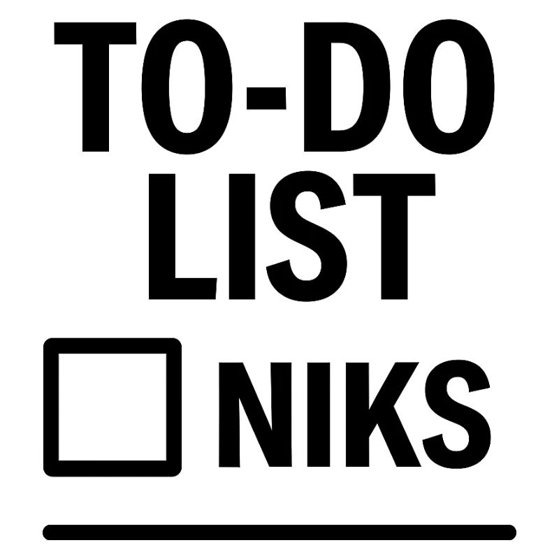 To do list nothing
