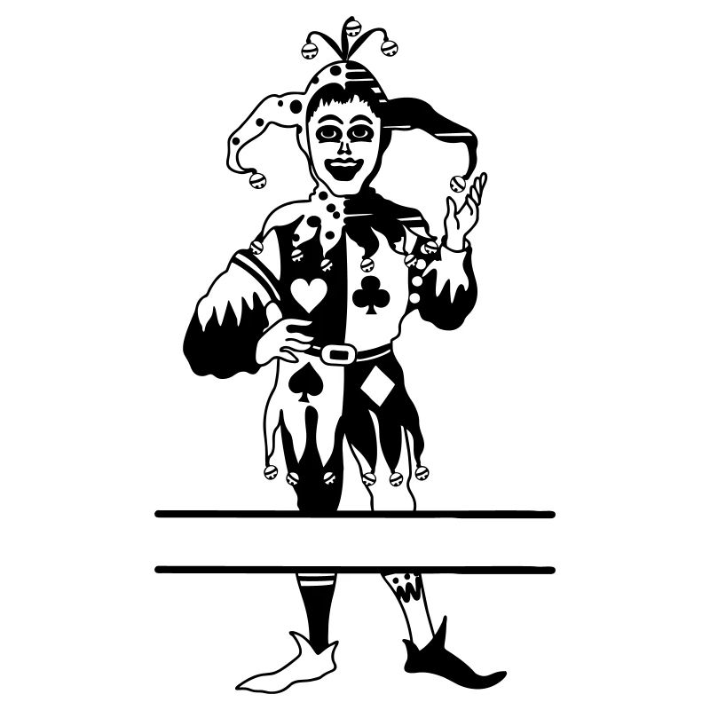Spielkarten-Joker-Banner