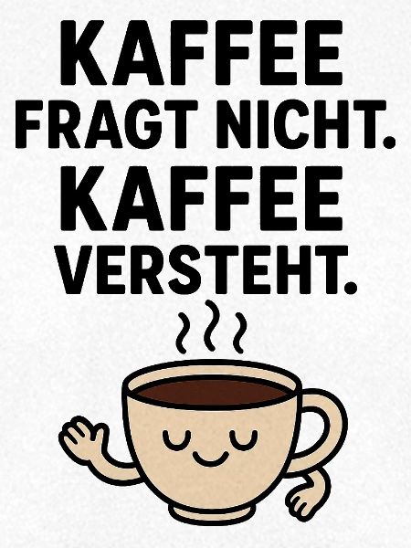 Kaffee Versteht - für Kaffeeliebhaber