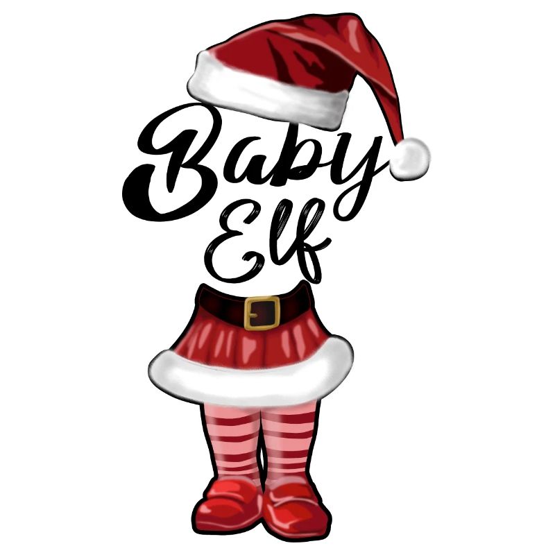 Baby Elf – Süßes Weihnachtsdesign