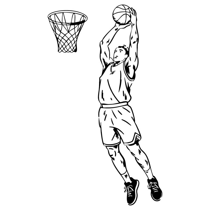 Basketball Slam Dunk