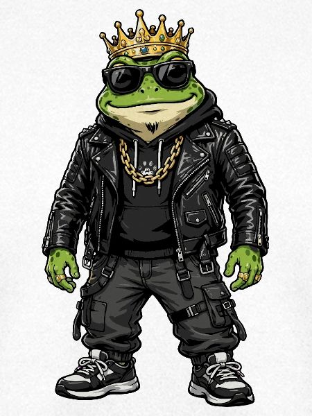 Crowned Frog Streetwear