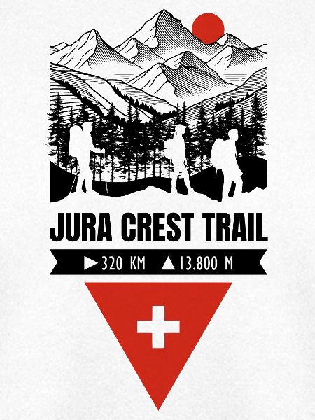 Schweiz Jura Crest Trail