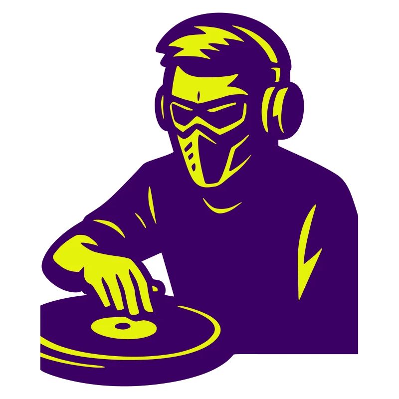 Futuristischer DJ
