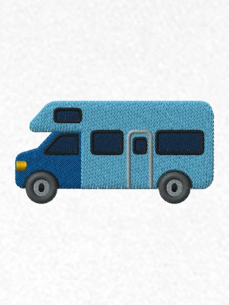 Camper bestickt