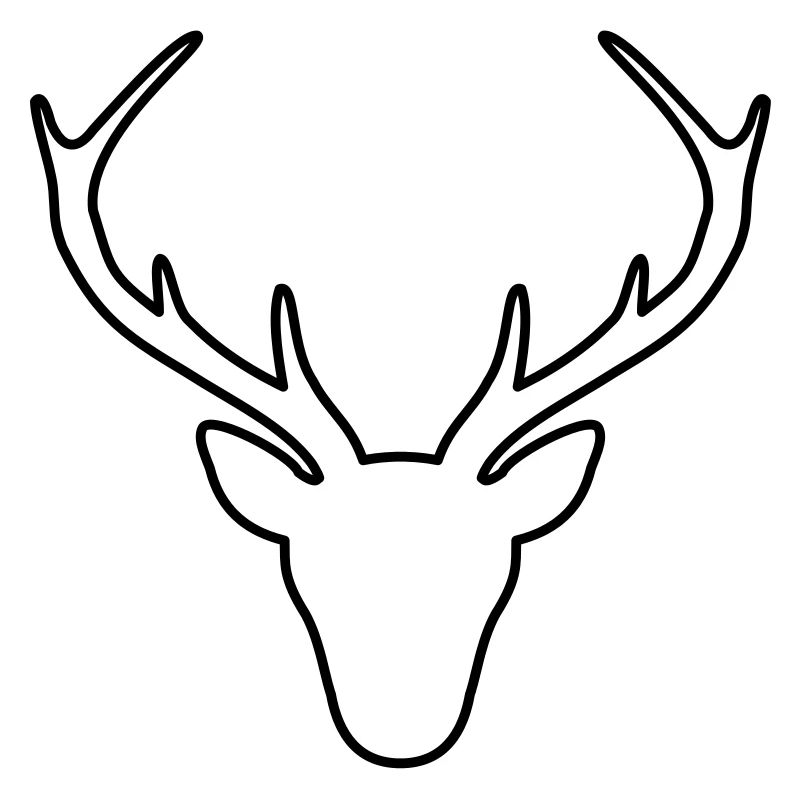 Hirsch Geweih Jäger Jagd Wild Geschenk