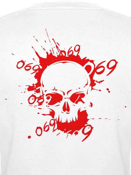 Roter Totenkopf 069 Headshot