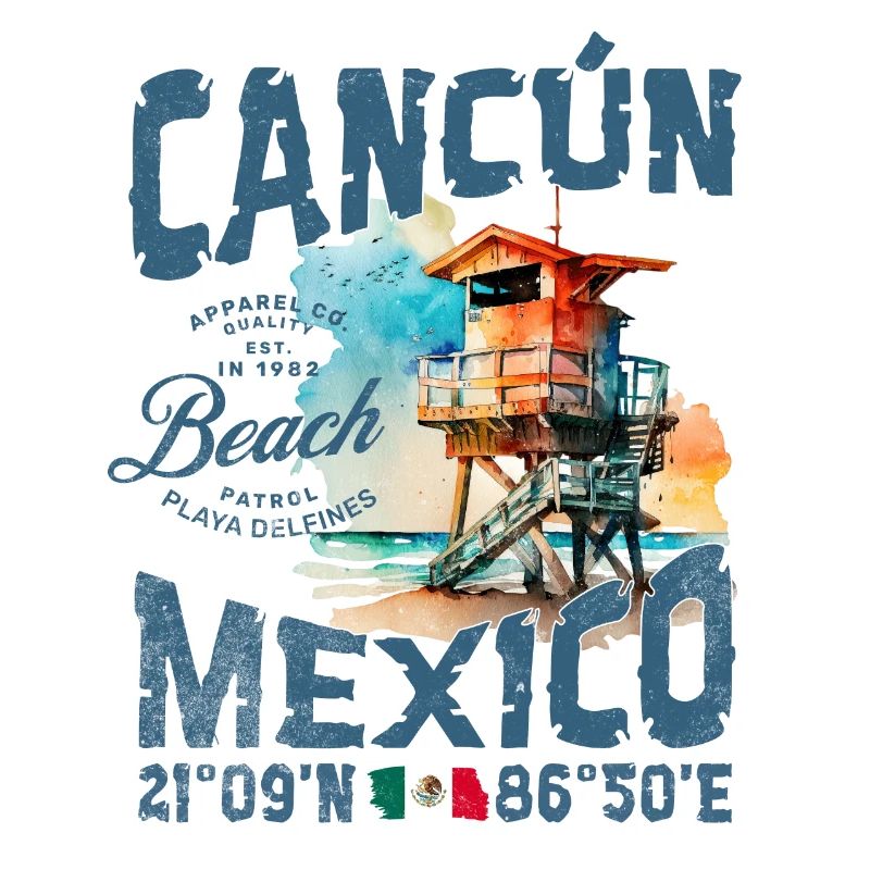 Horizon de Cancun à la Plage