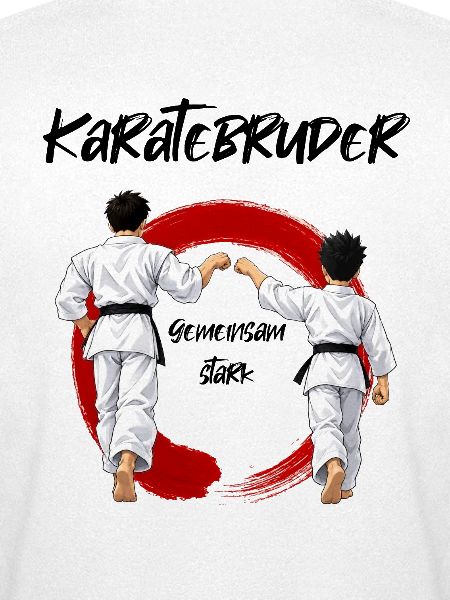 Karate  Bruder mit Bruder