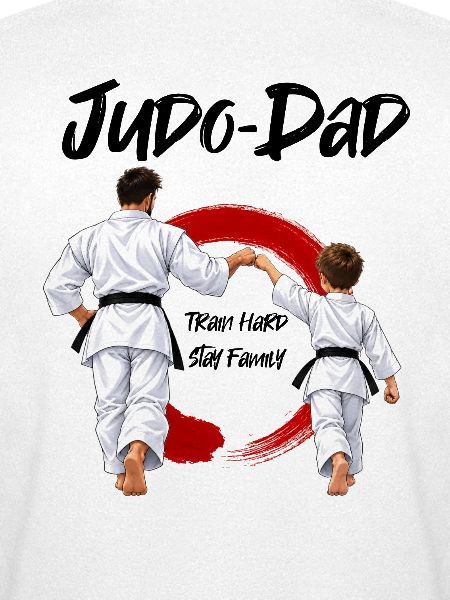 Judo Dad mit Sohn