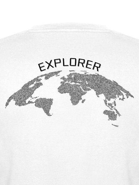 Explorer T-Shirt / Weltkarte / Geography