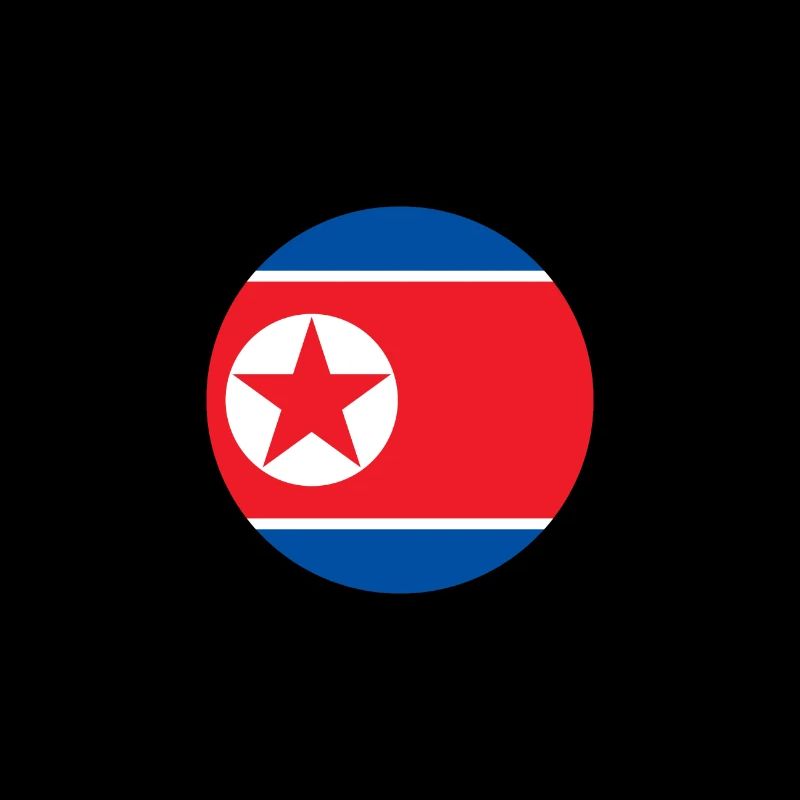 Corée du Nord Drapeau du drapeau de la Corée du Nord