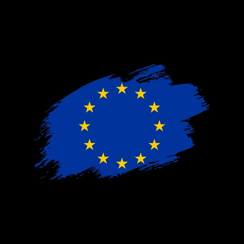 Drapeau du drapeau de l'Europe