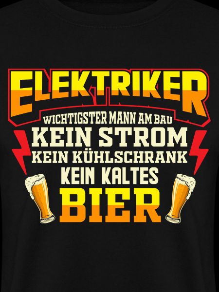 Elektriker Bier Trinkspruch Geschenk