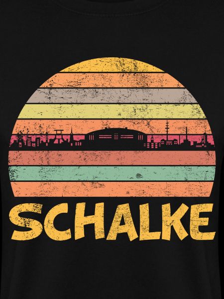 Schalke Skyline Retro Ruhrpott