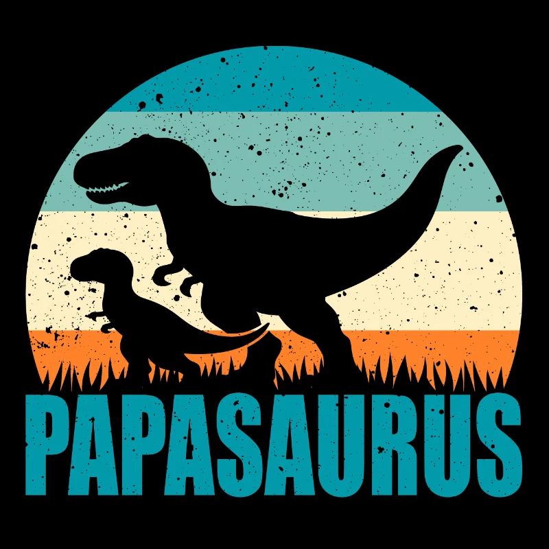 Papasaurus Father's Day Dad Dad Gift Idea