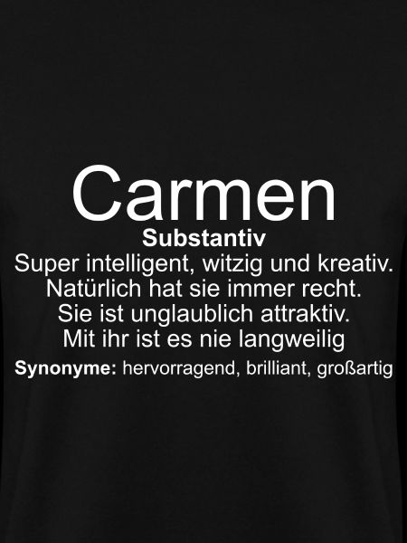 Name Definition Carmen