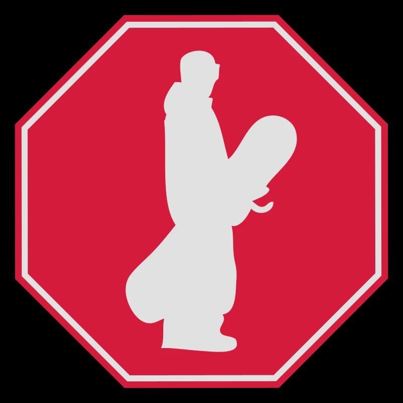 Logo de snowboard