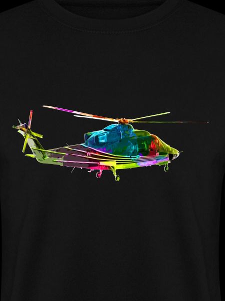 Bunter Helikopter