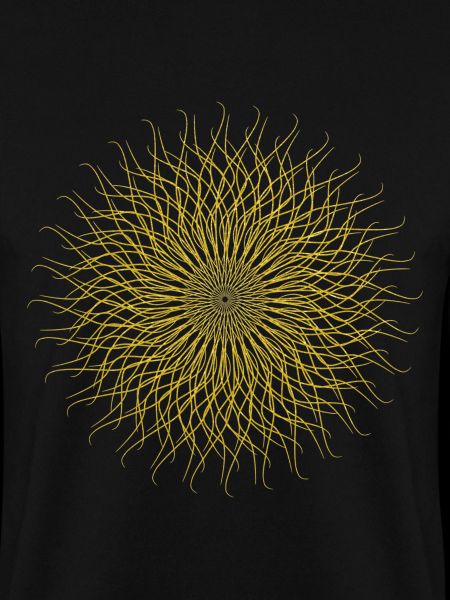 Goldenes Sonnenmandala