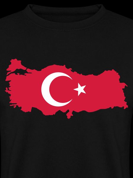 Turkey Map Flag