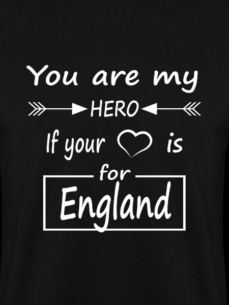 Hero England Liebesbotschaft