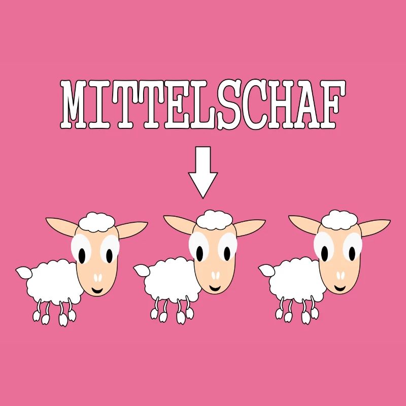 Lustige Schafe