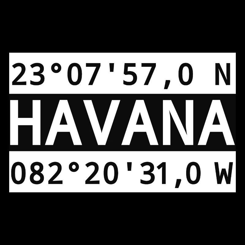 Coordonnées de La Havane