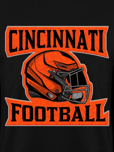 Cincinnati Football Helm Orange
