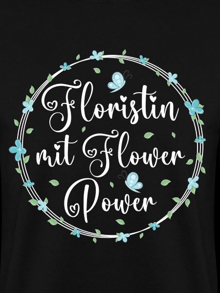Floristin mit Flower Power
