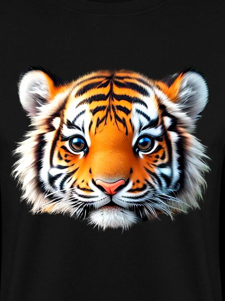Tiger Baby Kopf