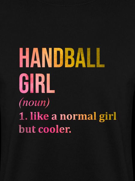 Handball Mädchen Lustiges Zitat