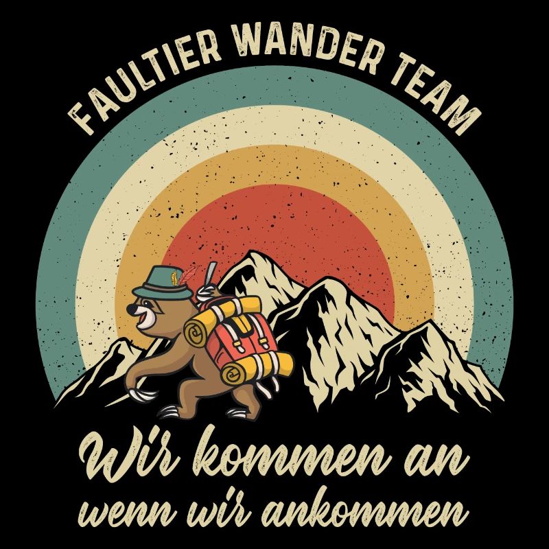 Wandern Faultier