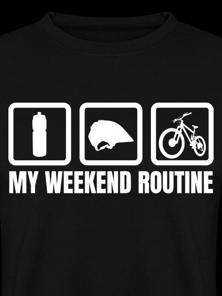 Mountainbike Wochenendroutine