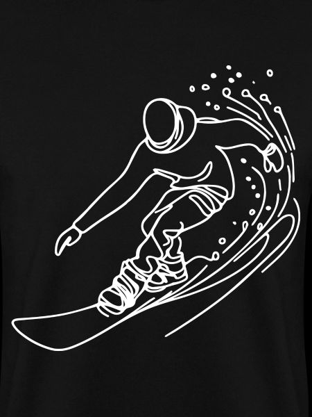 Snowboarder Drawing