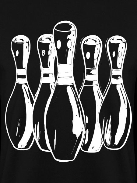 Cartoon Bowling Pins
