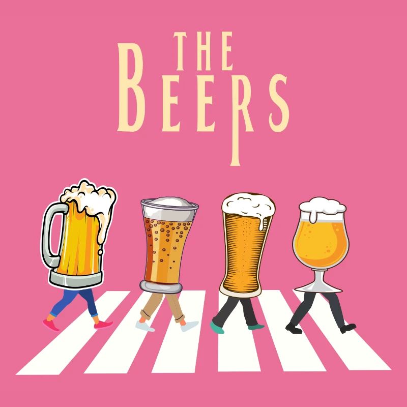 Custom beer bar pattern design