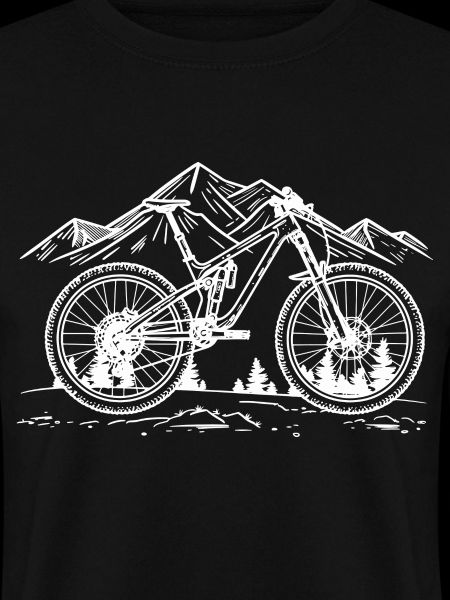 Mountain Biking Drawing