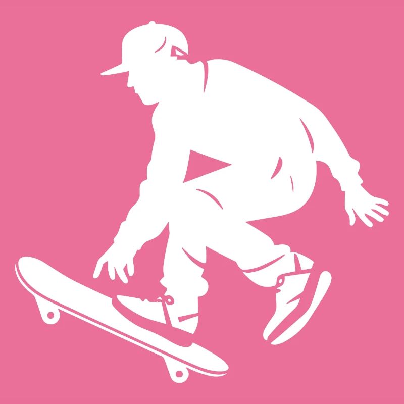 Skateboarding Junge