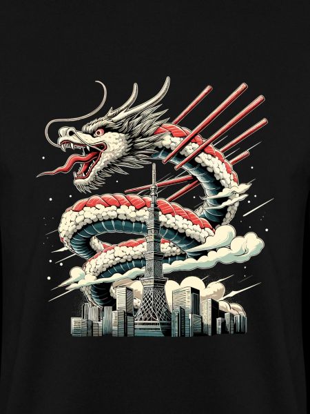 Sushi Drache Tokio Geschenk