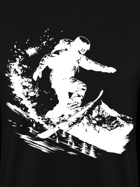 Dessin de snowboarder